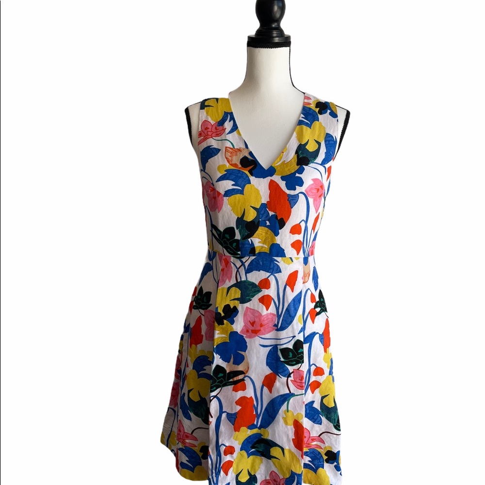 JCrew spring linen Dress